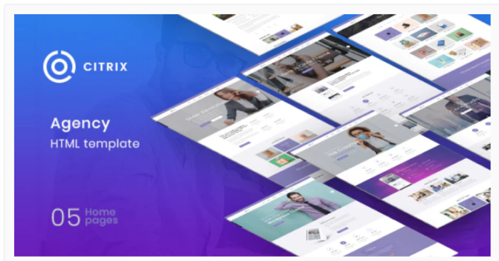 Citrix - Agency Multipurpose HTML5 Template