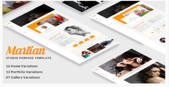 Martian - Studio Purpose HTML Template