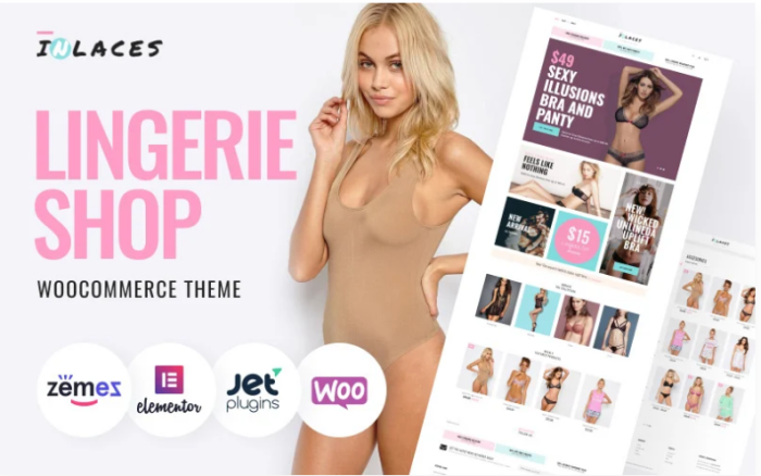 InLaces - Lingerie Shop WooCommerce Theme
