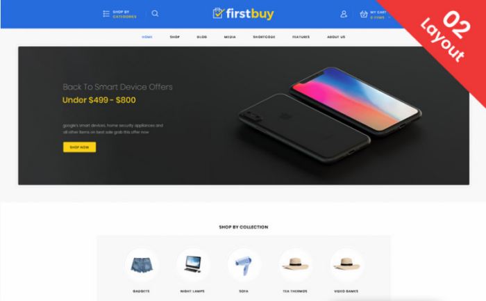 Firstbuy - Multipurpose Shop WooCommerce Theme