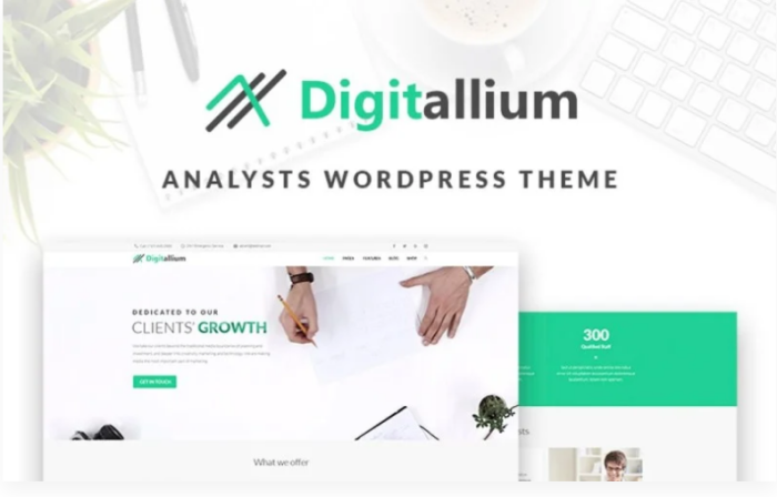 Digitalium - Marketing Agency WordPress Theme