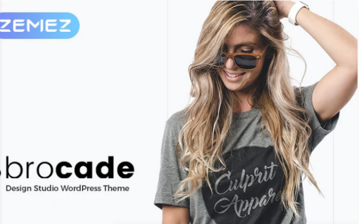 Brocade - Minimal Modern Elementor WordPress Theme