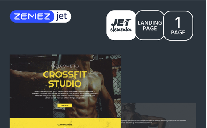 RodLift - Sport Jet Elementor Template