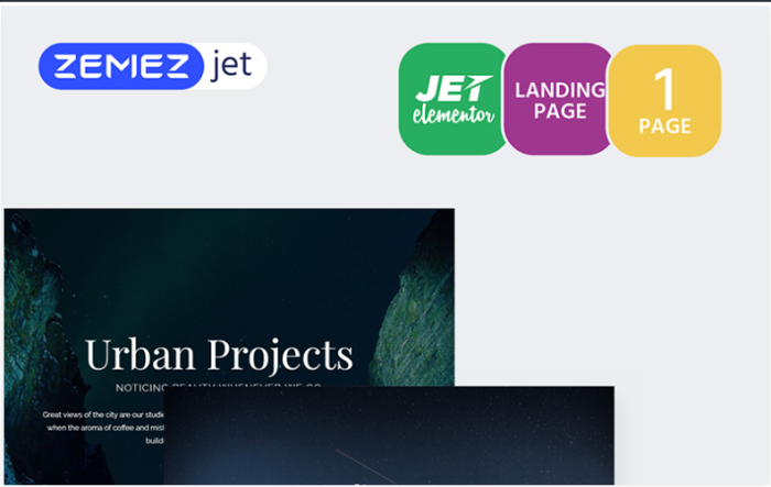 Misteryn - Photographer Jet Elementor Template