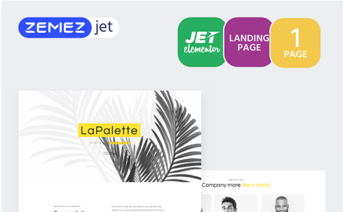 Masterity - Creative Minimal Jet Elementor Template