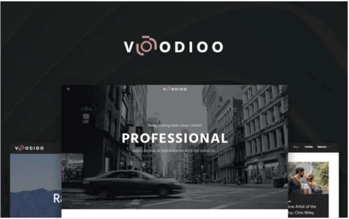 Voodioo - Videographer Responsive WordPress Theme