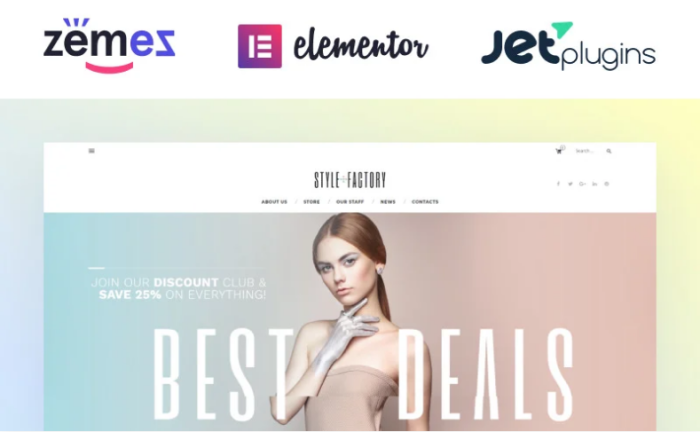 Style Factory - Hair Care & Hair Styling WooCommerce Theme