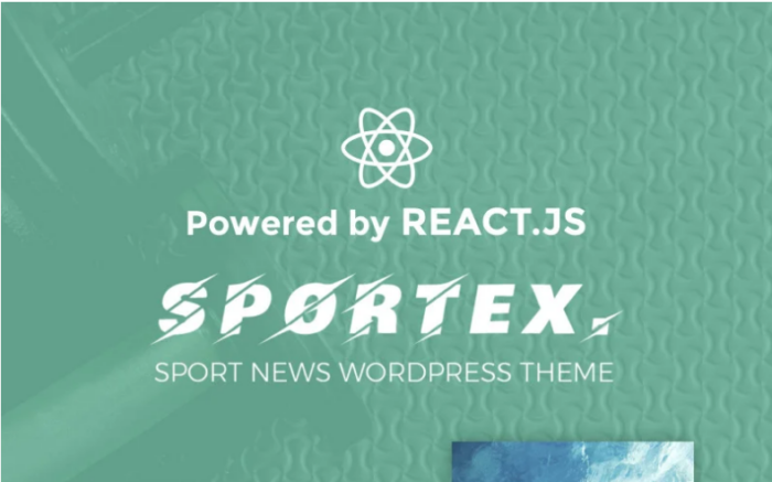 Sportex - Sports News Responsive WordPress Theme