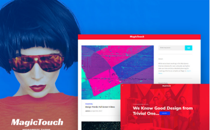 MagicTouch - Web Design Studio Responsive WordPress Theme