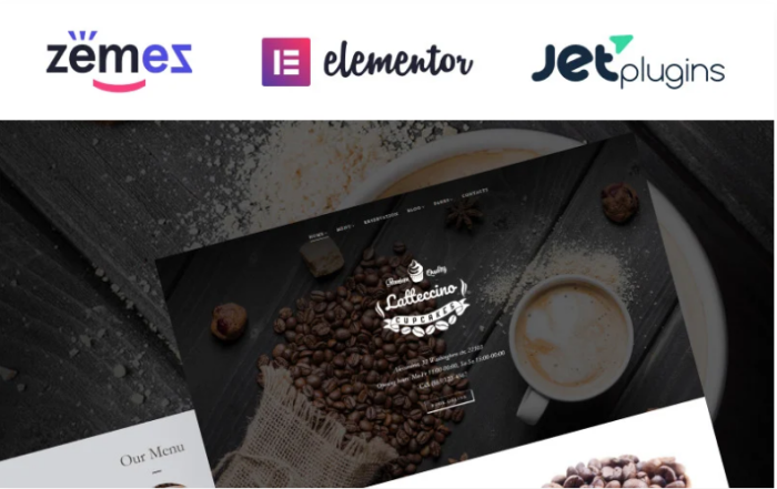 Latteccino - Coffee Shop WordPress Theme