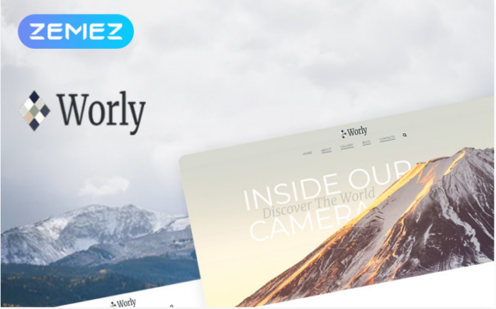Worly - Photography Multipurpose Modern Elementor WordPress Theme