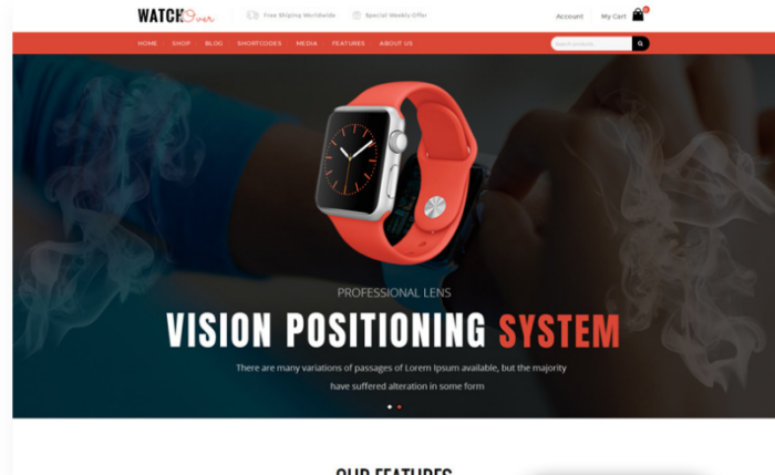 WatchOver - Single Product WooCommerce Theme