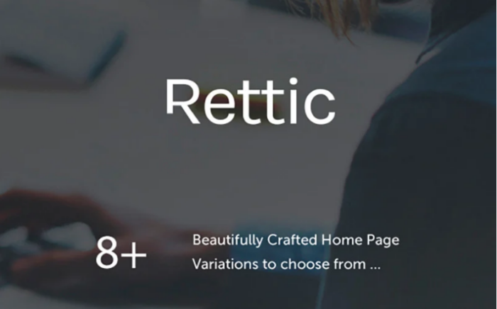 Rettic - Creative Agency WordPress Theme