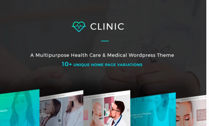 Clinic - Health and Medical Center WordPress Theme
