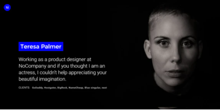 Singular Minimal Personal Portfolio Template