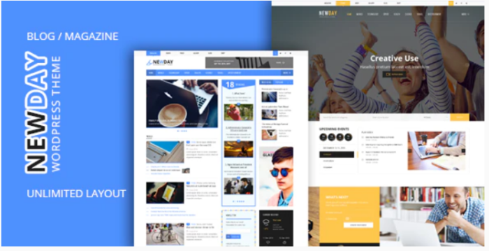 Newday - Html Template