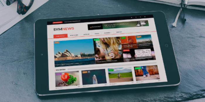 SymNews - News & Magazine Drupal 8 Theme
