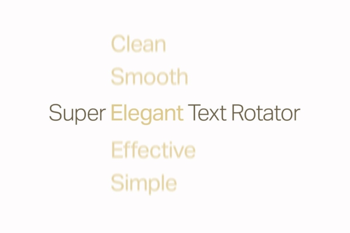 Simple Text Rotator WordPress Plugin