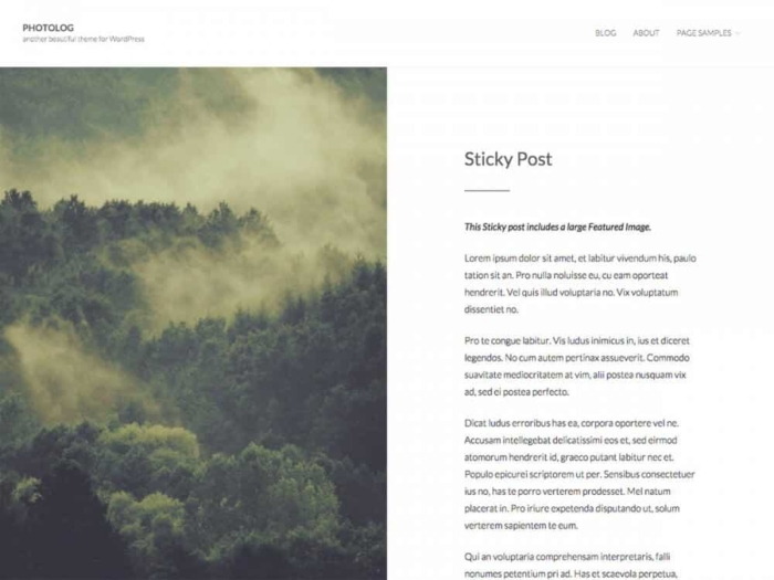 Graph Paper Press Photolog Pro WordPress Theme