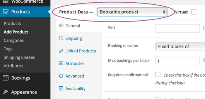 WooCommerce Bookings 2.1.2