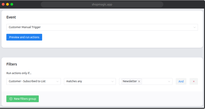 ShopMagic – Manual Actions 1.7.1