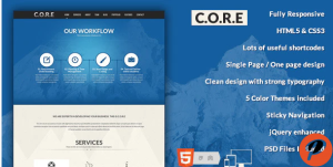 Core OnePage HTML5