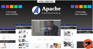Apache Business Consulting HTML Template