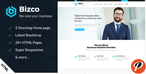 Bizco Business Corporate HTML Template