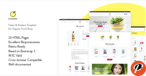 Cinagro Organic Food Shop HTML Template