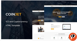 CoinJet Bitcoin Crypto Currency HTML Template