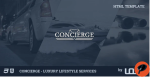 Concierge Luxury Lifestyle Services HTML