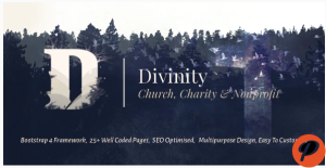 Divinity Church Non Profit and Charity Events Bootstrap 4 HTML Template