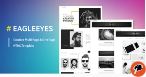 EAGLEEYES Creative multipages and One page HTML5 Template