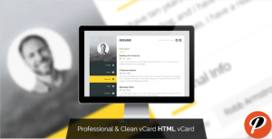 Premium Layers HTML vCard Resume Template