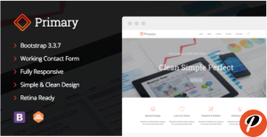 Primary Business HTML CSS Template