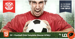 FC Football Club Template Soccer HTML