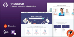 Findoctor Doctors directory and Book Online template