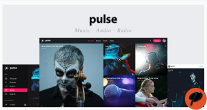 pulse Music Audio Radio Template
