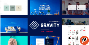 Gravity ECommerce Agency Presentation HTML Template