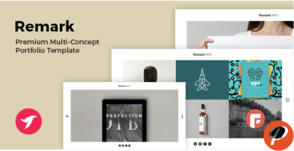 REMARK Multi Concept Portfolio Agency Template