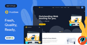 Hustbee Hosting HTML WHMCS Template