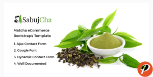 Sabujcha Tea Store HTML Template