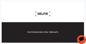 SELFIE Personal Photographer HTML Template