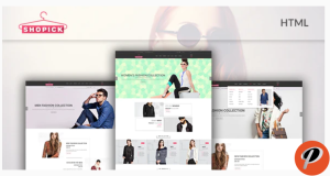 Shopick Fashion Store HTML Template
