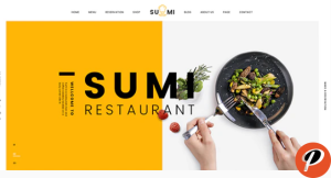 Sumi Restaurant HTML Template