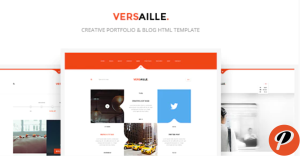 Versaille Personal Blog HTML5 Template