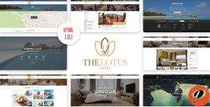 Lotus Hotel Booking HTML Template