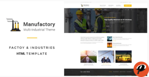 Manufactory Multi Industrial HTML Template