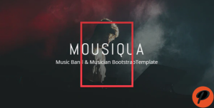 Mousiqua Music Band Html Template