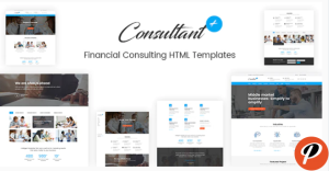 Consolution Financial Consulting HTML Templates